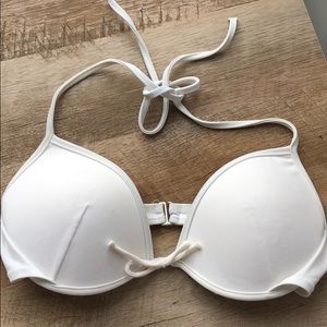 White Bikini Top